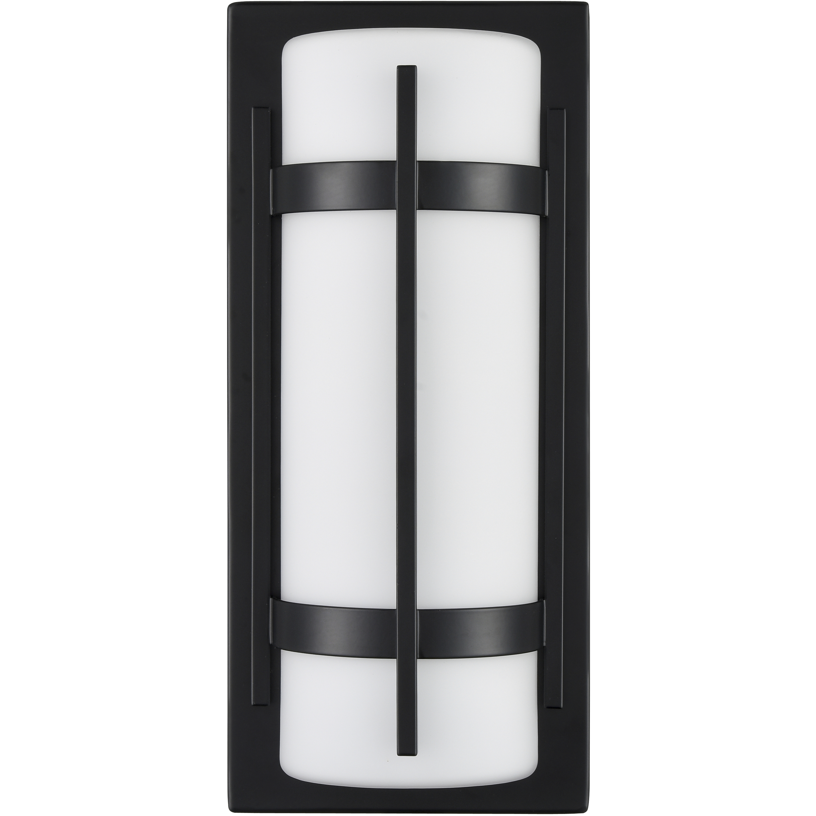 None LED 13.4 inch Powder Coated Black Outdoor Wall Sconce